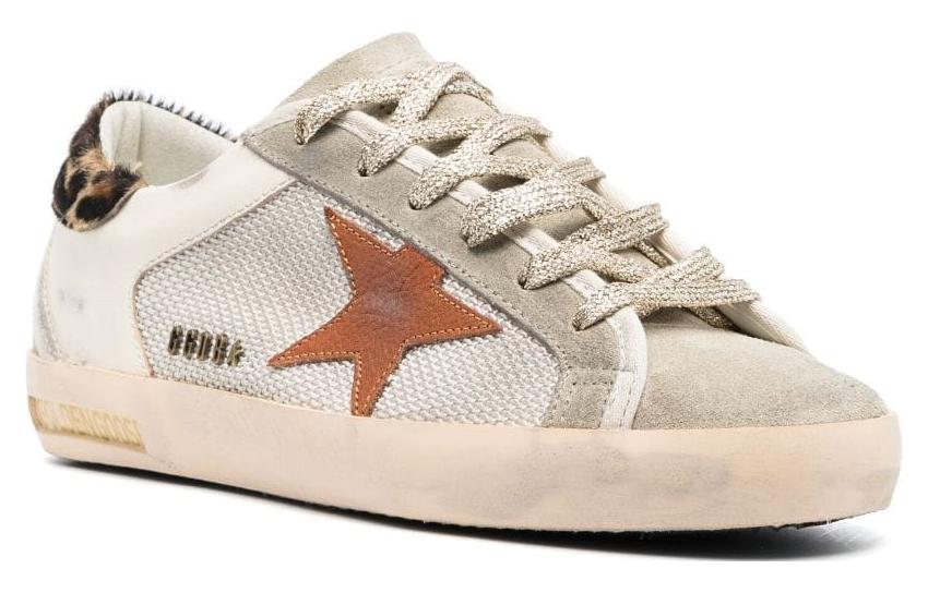 (W) Golden Goose Sneakers 'Grey Orange Distressed' 圖 2