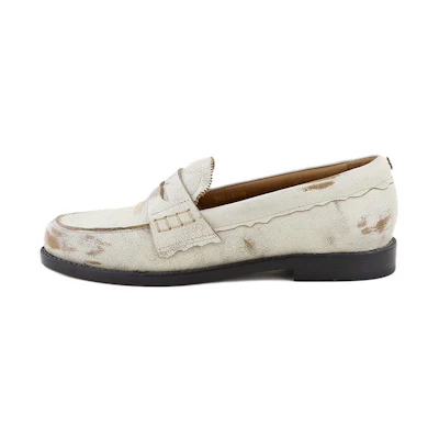 (W) Golden Goose Sneakers 'White Leather Low-Top'