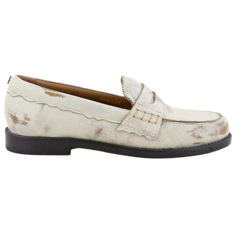 (W) Golden Goose Sneakers 'White Leather Low-Top' 圖 2