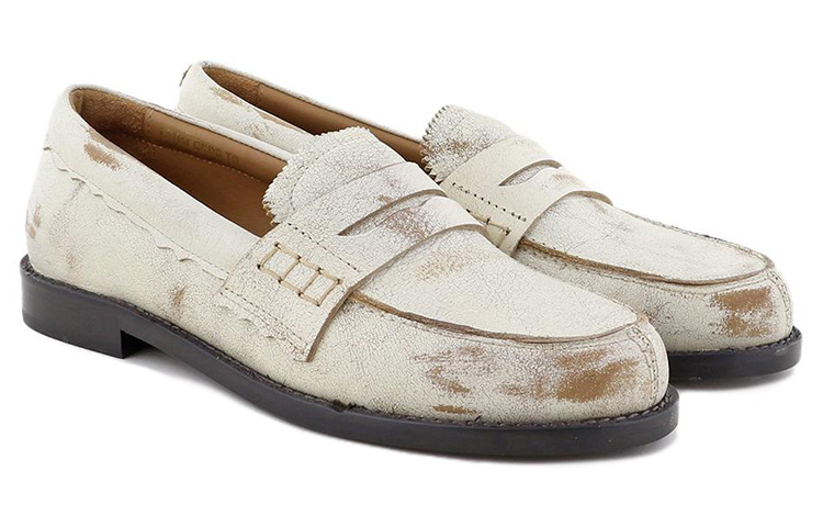 (W) Golden Goose Sneakers 'White Leather Low-Top' 圖 3