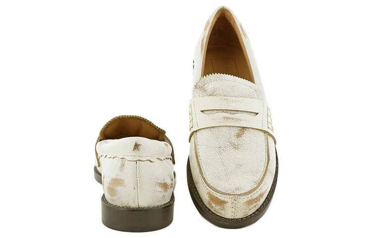 (W) Golden Goose Sneakers 'White Leather Low-Top' 圖 4