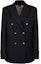 Buy (Women) Golden Goose Solid Double-Breasted Blazer Navy Blue. GWP00829P00061950486