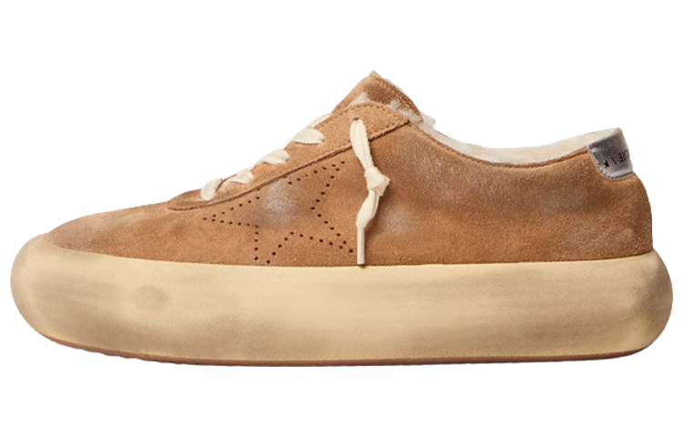 (Women) Golden Goose Space-Star 'Brown Distressed' GWF00345.F002995.55353
