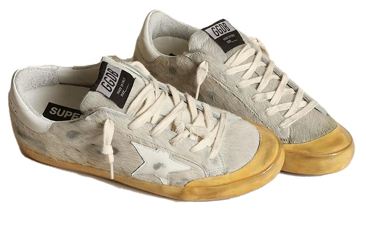 (W) Golden Goose Space-Star 'Cream Star Low-Top' 圖 2