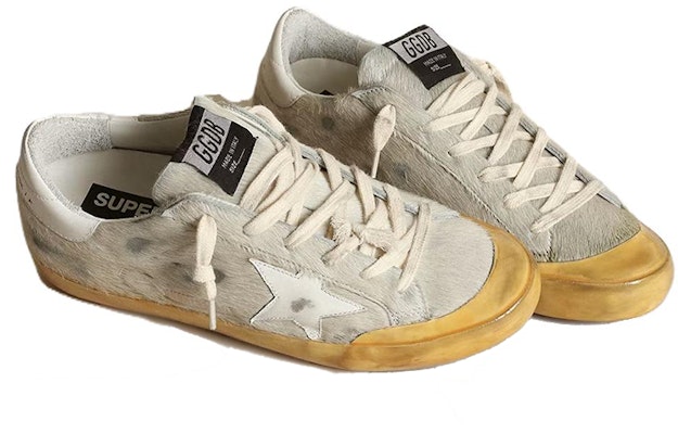(W) Golden Goose Space-Star 'Coklat Krim Sepatu Rendah' GWF00107.F003458.10100 Order (W) Golden Goose Space-Star 'Coklat Krim Sepatu Rendah' GWF00107.F003458.10100