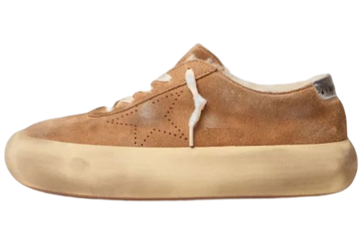 (Women) Golden Goose Space-Star 'Distressed Brown Suede' GWF00319.F002995.55353