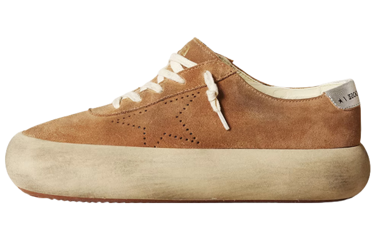 (Women) Golden Goose Space-Star 'Distressed Brown Leather' GWF00376.F003327.15331