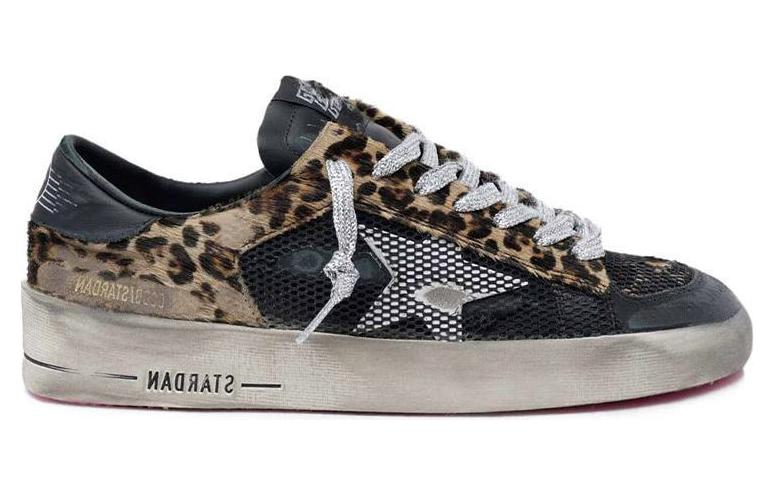 Order (W) Golden Goose Stardan ''Zwart Luipaard Versleten'' G36WS959.F4