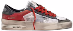 Order (W) Golden Goose Stardan ''Zwart Rood Versleten'' G35WS959.C5