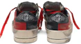 Shop (W) Golden Goose Stardan ''Zwart Rood Versleten'' G35WS959.C5