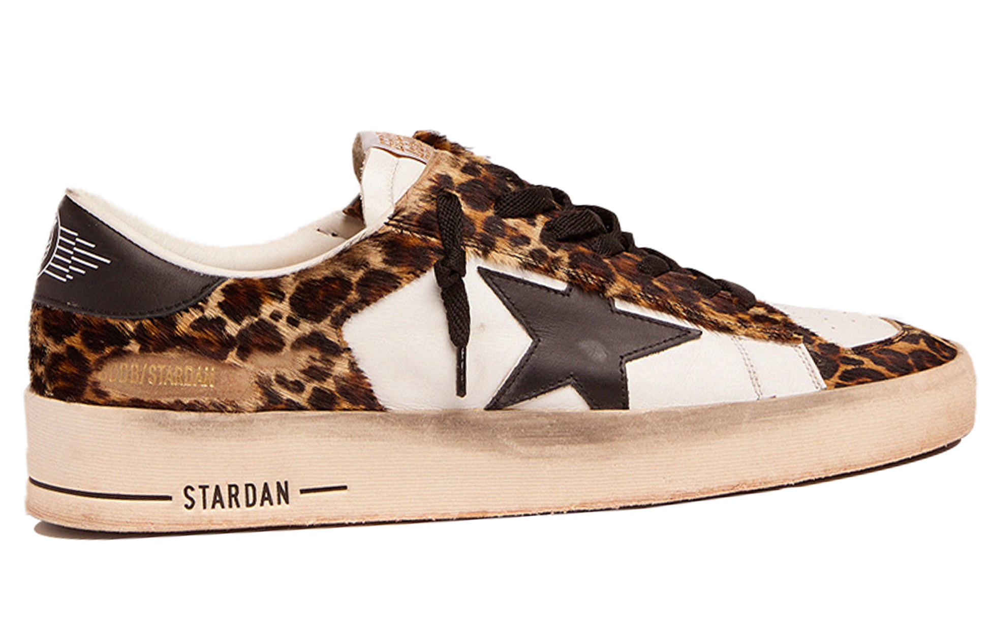 Order (W) Golden Goose Stardan ''Étoile Usée Léopard Marron'' GWF00128.F002188.80302