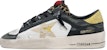 (W) Golden Goose Stardan 'Distressed Hitam Putih' GWF00128.F000562.80469