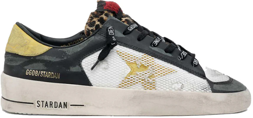 (Women) Golden Goose Stardan 'Distressed Black White' GWF00128.F000562.80469 Order (Women) Golden Goose Stardan 'Distressed Black White' GWF00128.F000562.80469