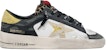 (W) Golden Goose Stardan 'Distressed Hitam Putih' GWF00128.F000562.80469
