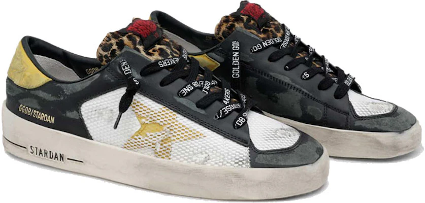 (Women) Golden Goose Stardan 'Distressed Black White' GWF00128.F000562.80469 Lookbook (Women) Golden Goose Stardan 'Distressed Black White' GWF00128.F000562.80469