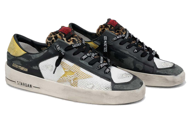Lookbook (W) Golden Goose Stardan 'Hitam Putih Usang' GWF00128.F000562.80469