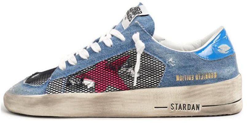 (Women) Golden Goose Stardan 'Distressed Blue Red' GWF00128.F000904.80671 Buy (Women) Golden Goose Stardan 'Distressed Blue Red' GWF00128.F000904.80671