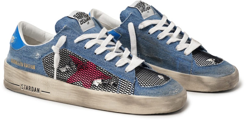 (Women) Golden Goose Stardan 'Distressed Blue Red' GWF00128.F000904.80671 Lookbook (Women) Golden Goose Stardan 'Distressed Blue Red' GWF00128.F000904.80671