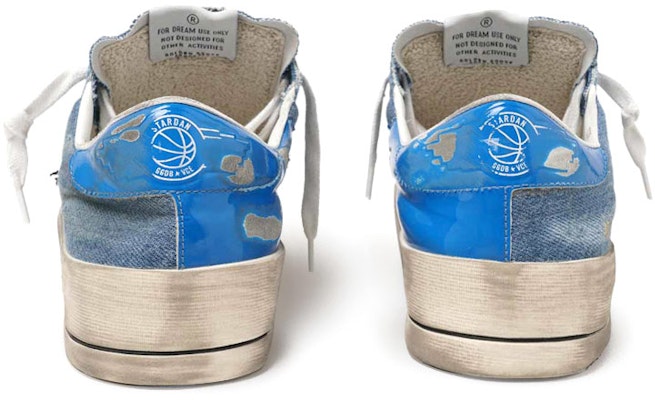 (Women) Golden Goose Stardan 'Distressed Blue Red' GWF00128.F000904.80671 Shop (Women) Golden Goose Stardan 'Distressed Blue Red' GWF00128.F000904.80671
