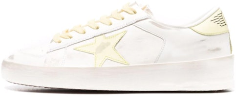 (Women) Golden Goose Stardan 'Distressed White Fashion Low-Top' GWF00304.F002691.10957 (Women) Golden Goose Stardan 'Distressed White Fashion Low-Top' GWF00304.F002691.10957