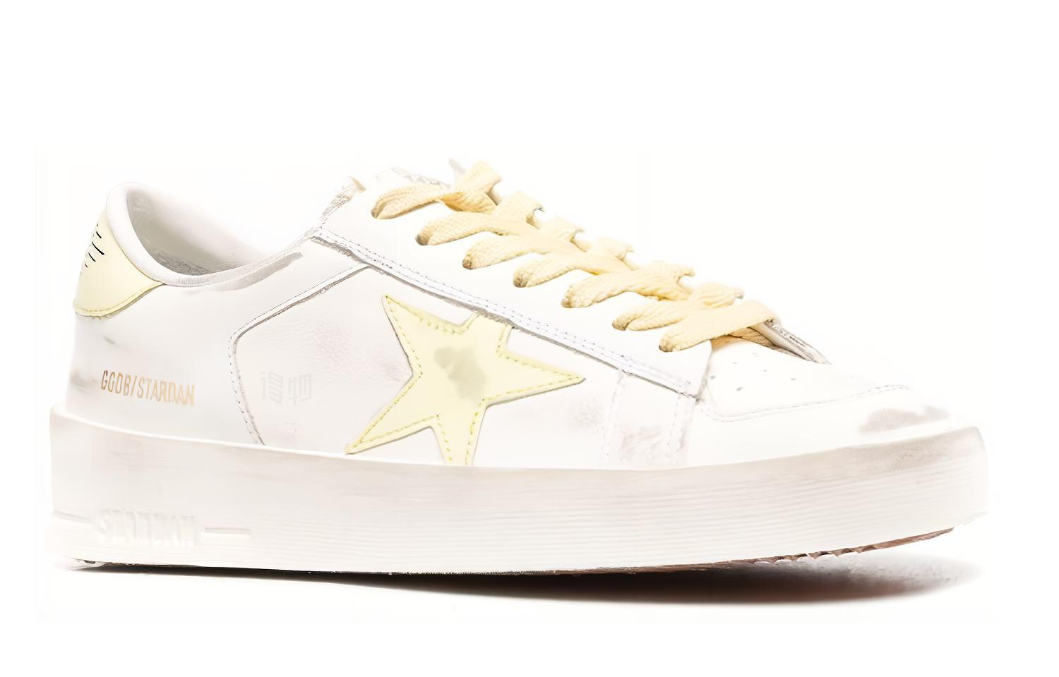 Lookbook (W) Golden Goose Stardan ''Blanc Vieilli Mode Baskets Basses'' GWF00304.F002691.10957