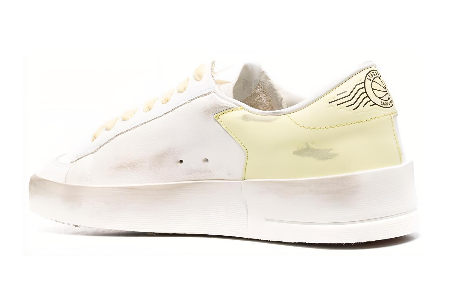 Shop (W) Golden Goose Stardan ''Blanc Vieilli Mode Baskets Basses'' GWF00304.F002691.10957