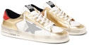 Lookbook (W) Golden Goose Stardan 'Putih Emas Distressed' GWF00128.F000910.80674