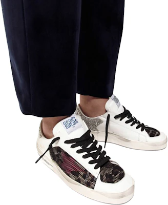 (W) Golden Goose Stardan ''Luipaard Ster Glitter Hak'' G35WS959.C9 Shop (W) Golden Goose Stardan ''Luipaard Ster Glitter Hak'' G35WS959.C9