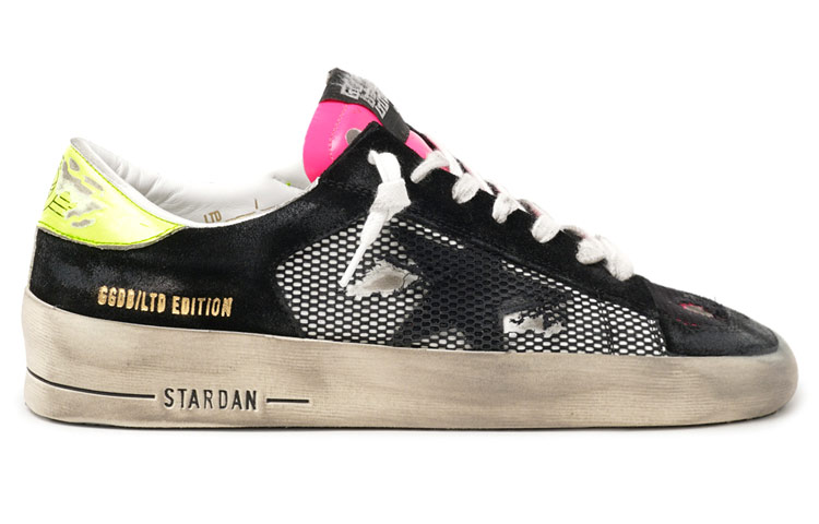 Order (W) 골든구스 스타단 블랙 로우탑 (한정판) GWF00128.F000905.80670