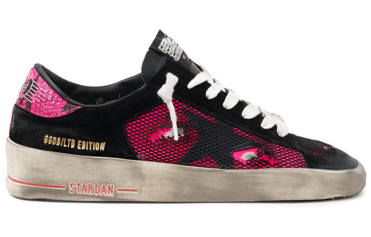 Order (W) 골든구스 스타단 '퍼플블랙' 한정판 GWF00128.F000898.90228