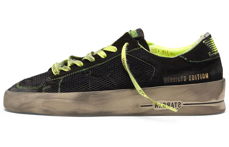 (Women) Golden Goose Stardan 'Venice Black Leather' F35WS959.E5