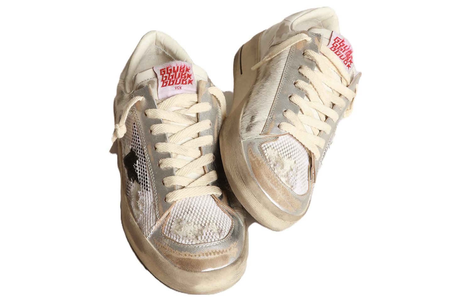 Lookbook (W) Golden Goose Stardan 多功能低帮白色运动鞋 GWF00128.F003532.70159