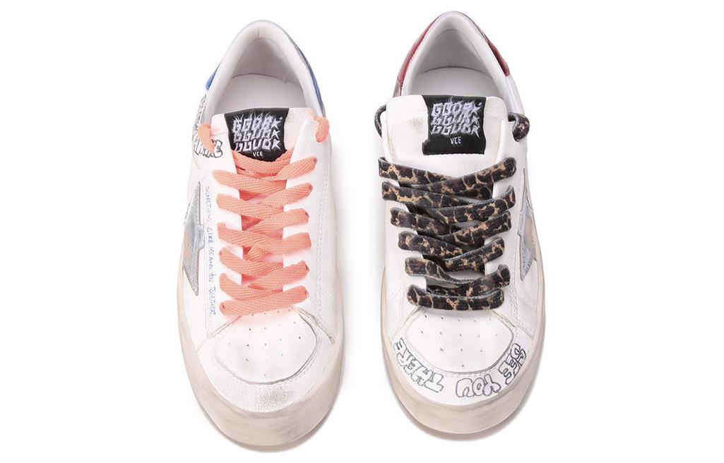 Shop (W) Golden Goose Stardan ''Blanc Bleu Éclat Usé'' GWF00128.F002697.10944