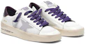 Lookbook (W) Golden Goose Stardan ''Blanc Usé avec Talon Métallique Violet'' G35WS959.C3
