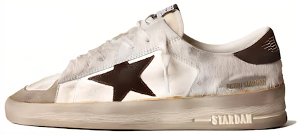(Women) Golden Goose Stardan 'White Leather Low-Top' GWF00128.F004007.81999 (Women) Golden Goose Stardan 'White Leather Low-Top' GWF00128.F004007.81999