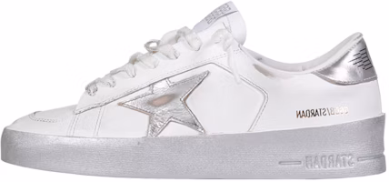 (Women) Golden Goose Stardan 'White Silver Retro' GWF00128.F002187.80185 (Women) Golden Goose Stardan 'White Silver Retro' GWF00128.F002187.80185