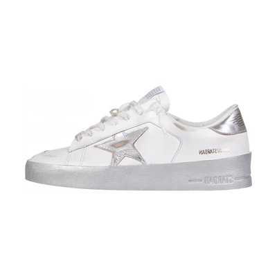 (W) Golden Goose Stardan 'White Silver Retro'