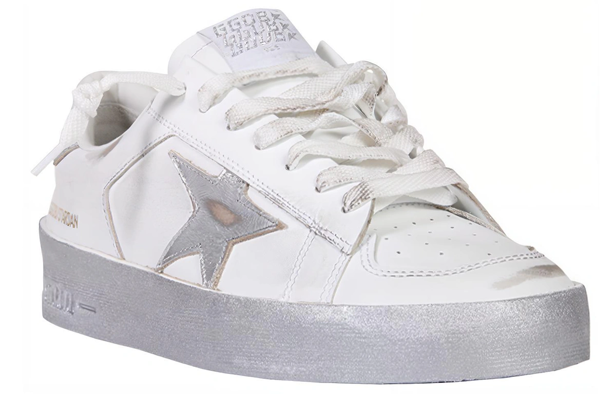 (Women) Golden Goose Stardan 'White Silver Retro'