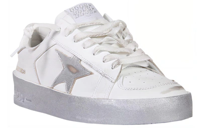 (Women) Golden Goose Stardan 'White Silver Retro'