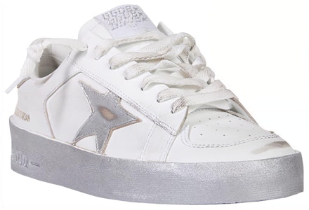 (W) 골든구스 스타단 "화이트 실버 레트로" GWF00128.F002187.80185 Lookbook (W) 골든구스 스타단 "화이트 실버 레트로" GWF00128.F002187.80185