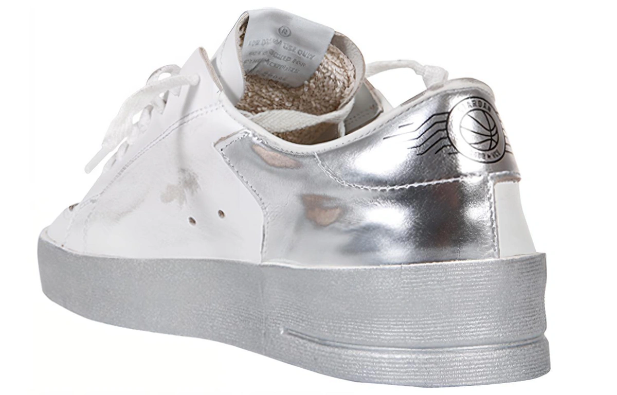 (Women) Golden Goose Stardan 'White Silver Retro'