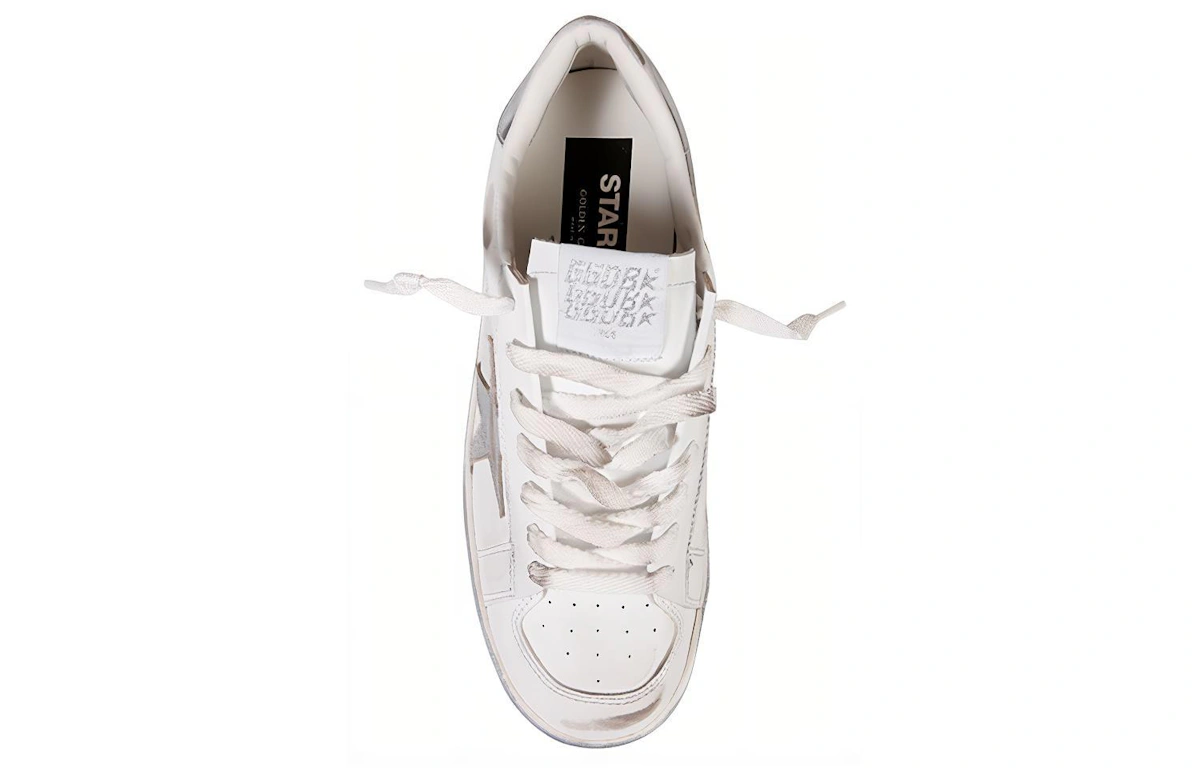 (Women) Golden Goose Stardan 'White Silver Retro'