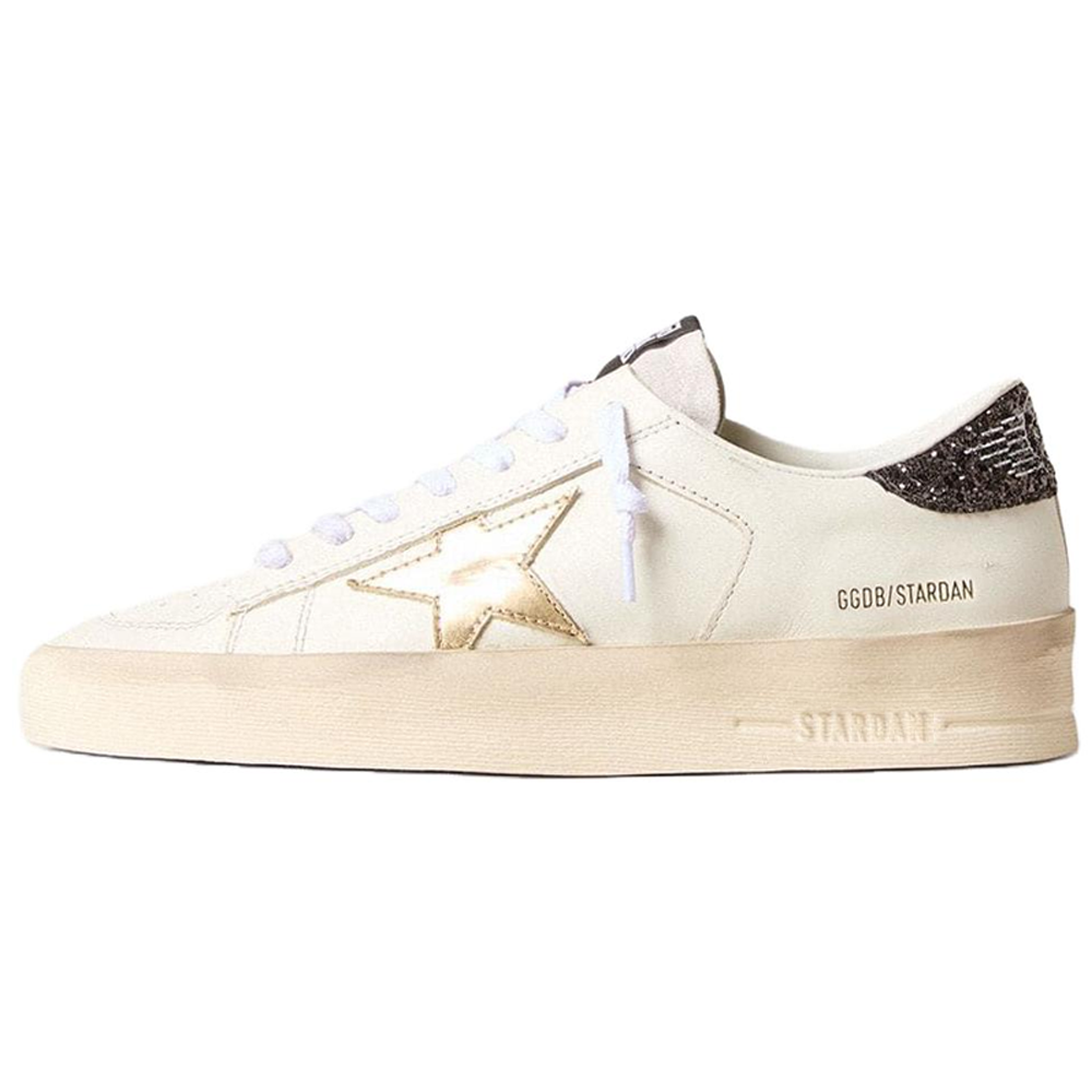 (Women) Golden Goose Stardan Low-Top White Leather Sneakers GWF00333.F006217.11938