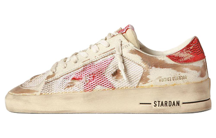 (Women) Golden Goose Stardan Low 'Red Mesh' GWF00128.F003534.10350