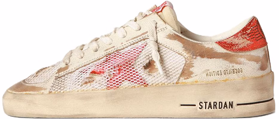 (Women) Golden Goose Stardan Low 'Red Mesh' GWF00128.F003534.10350 Buy (Women) Golden Goose Stardan Low 'Red Mesh' GWF00128.F003534.10350