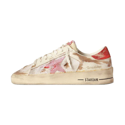 (W) Golden Goose Stardan Low 'Red Mesh'