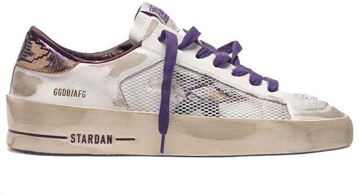 (W) Golden Goose Stardan Ltd 'Perak Putih Ungu Emas Terusik' G35WS959.C7 Order (W) Golden Goose Stardan Ltd 'Perak Putih Ungu Emas Terusik' G35WS959.C7