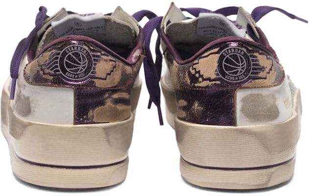 (W) Golden Goose Stardan Ltd 'Perak Putih Ungu Emas Distressed' G35WS959.C7 Lookbook (W) Golden Goose Stardan Ltd 'Perak Putih Ungu Emas Distressed' G35WS959.C7