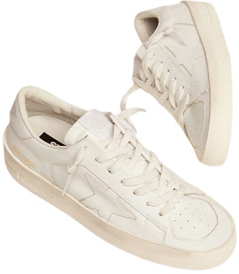 (Women) Golden Goose Stardan Triple White GWF00128.F000566.10100 Lookbook (Women) Golden Goose Stardan Triple White GWF00128.F000566.10100