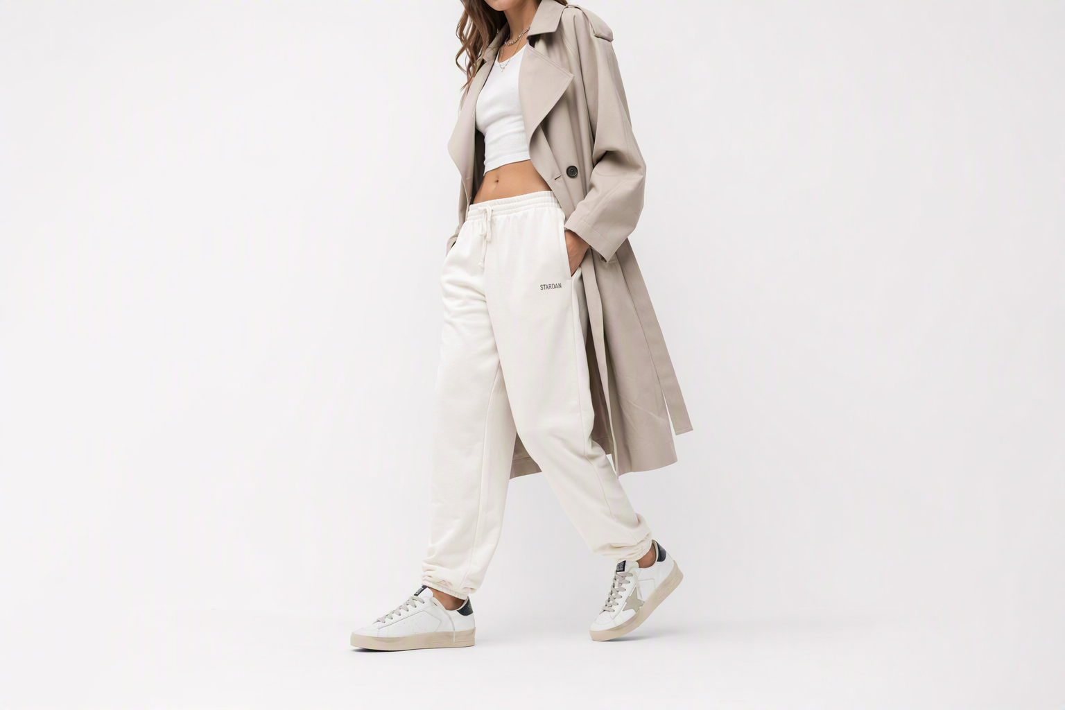 Order (W) Golden Goose Stardan 白黑配色款 GMF00128.F000567.10220